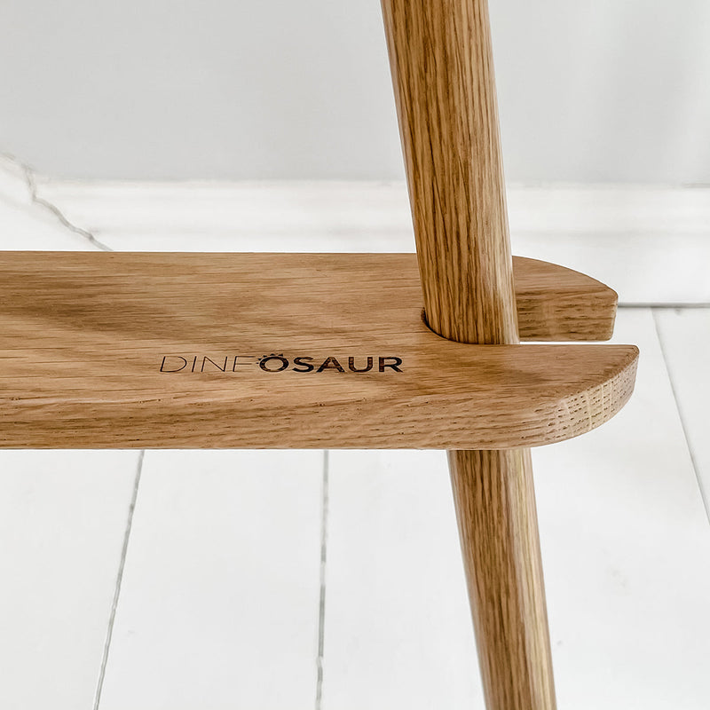IMPERFECT SALE| Oak Footrest for IKEA Antilop Highchair | Small marks or imperfections on wood grain | UK