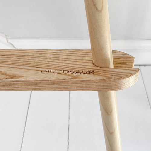 Ash Wood Leg Wraps for Ikea antilop highchair to complement solid ash wooden foot rest UK