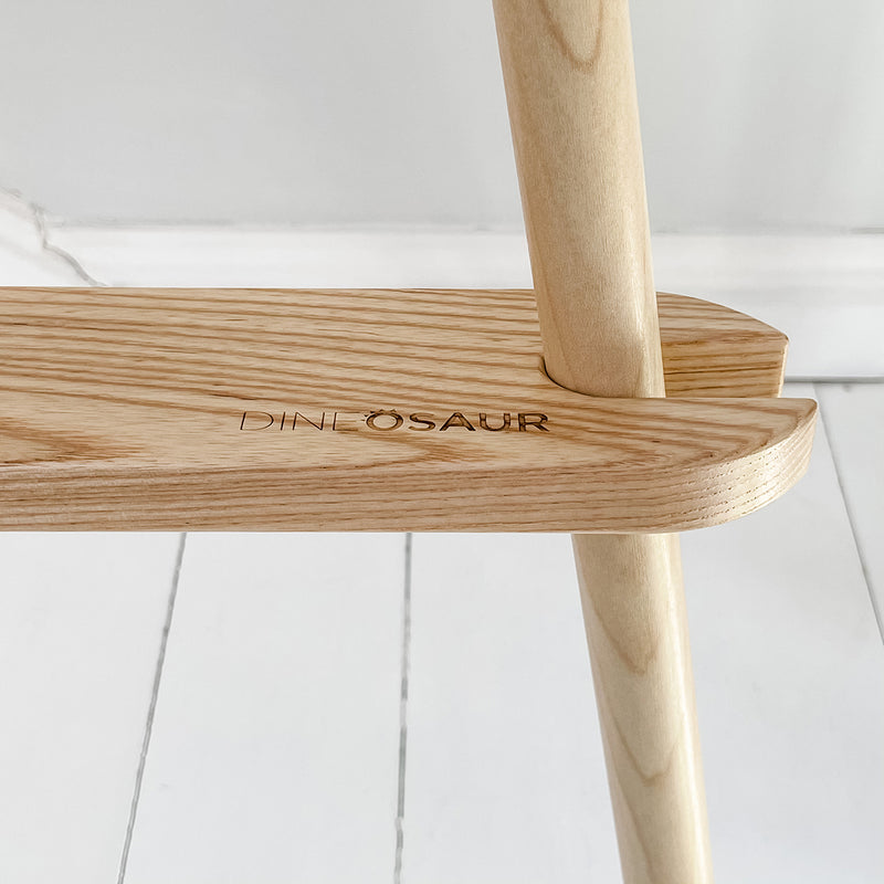 Ash Wood Leg Wraps for Ikea antilop highchair to complement solid ash wooden foot rest UK